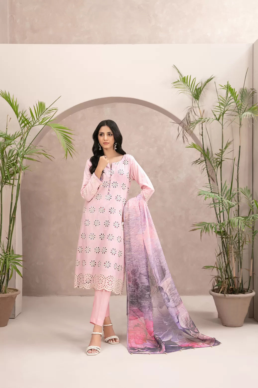 Tawakkal Leena Vol-1 3 Piece Stitched Suit - 06