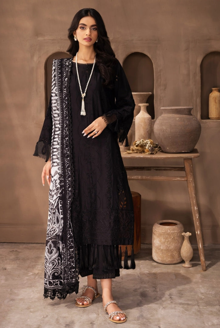Nureh Koyal 3 Piece Stitched Suit - 01