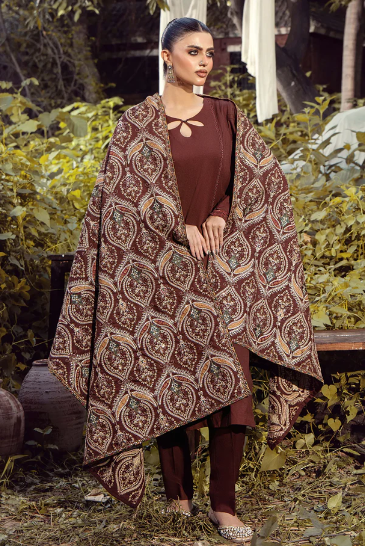 3 Piece Stitched DHANAK READY TO WEAR BY ADAN'S LIBAS - 7694