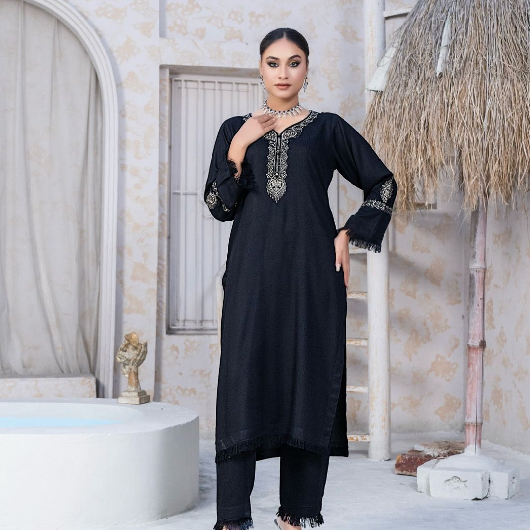 2 Piece Stitched Luxury Embroidered Suits Collection From Iqra By Anarkali - 01