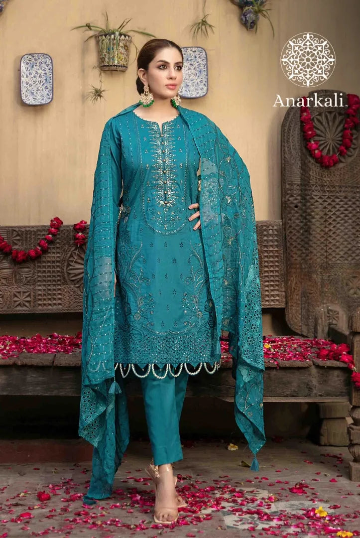 Tawakkal Jashan 3 Piece Stitched Suit(Genoa)