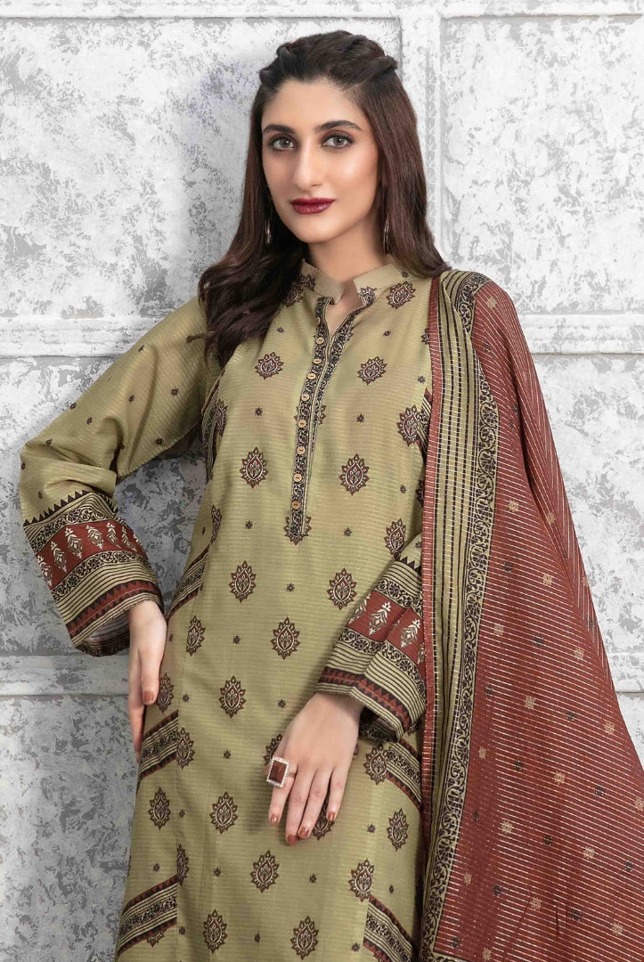 Tawakkal Milan 3 Piece Stitched Suit - 01