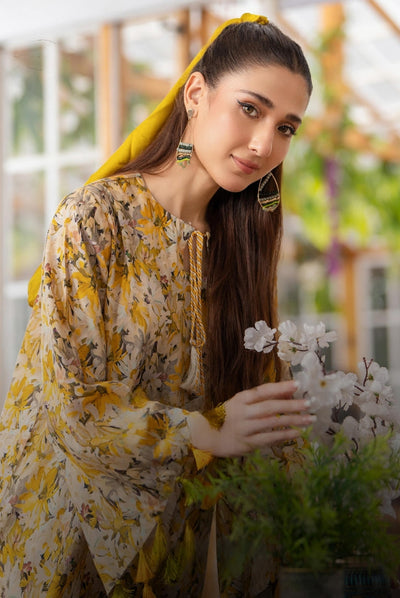 2 Piece Stitched Winter Linen Suit From Evie By Binaas - 01