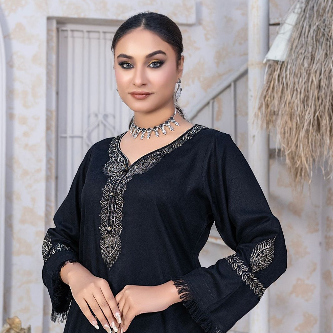 2 Piece Stitched Luxury Embroidered Suits Collection From Iqra By Anarkali - 01