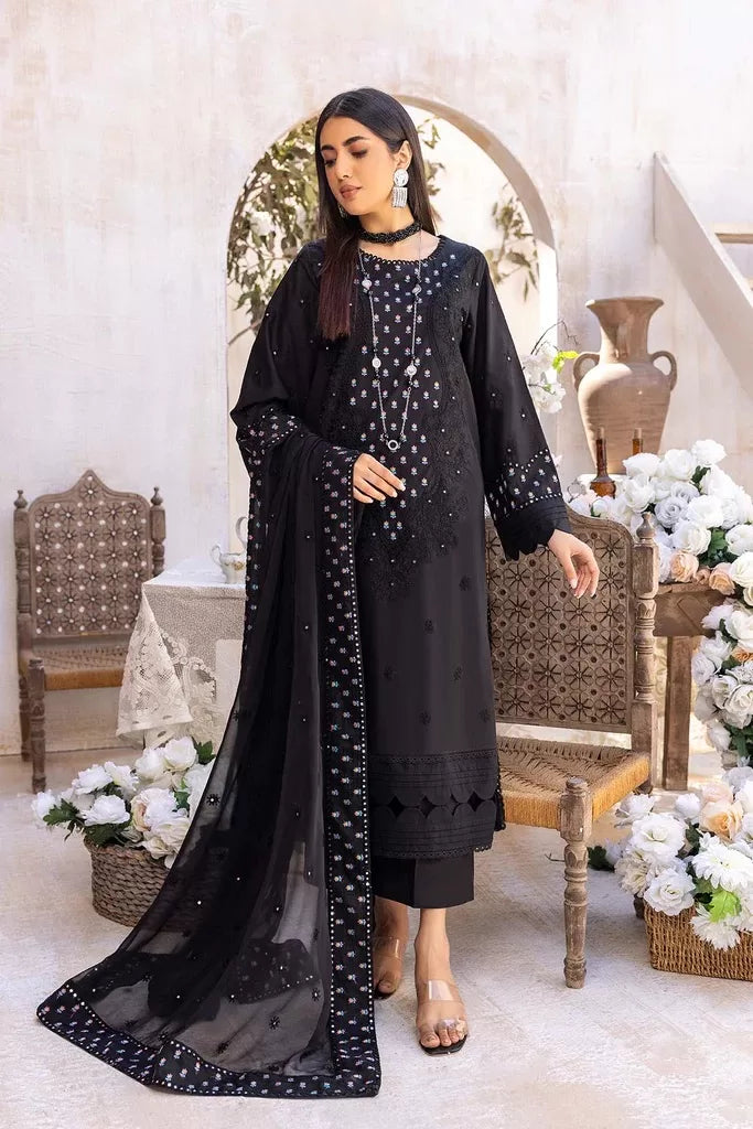Reem By Charizma 3 Piece Stitched Suit - 04