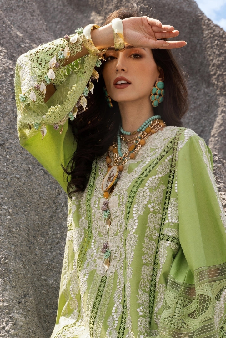 Saira Shakira 3 Piece Luxury Lawn Collection'25-NADINE-B