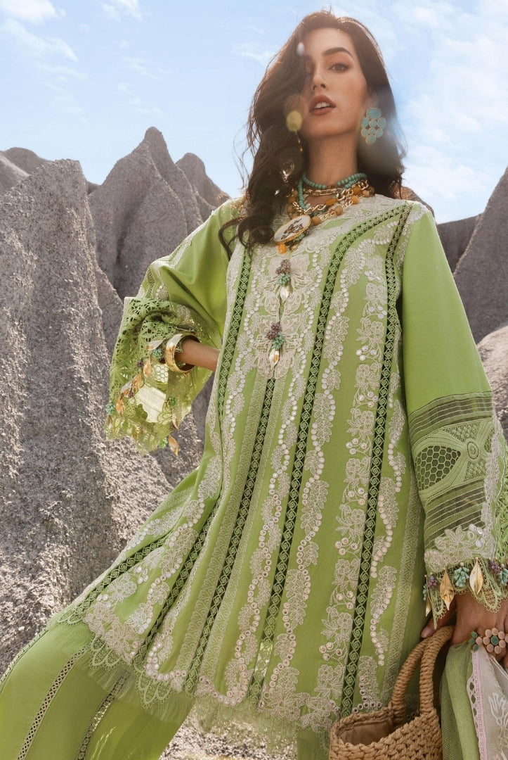 Saira Shakira 3 Piece Luxury Lawn Collection'25-NADINE-B