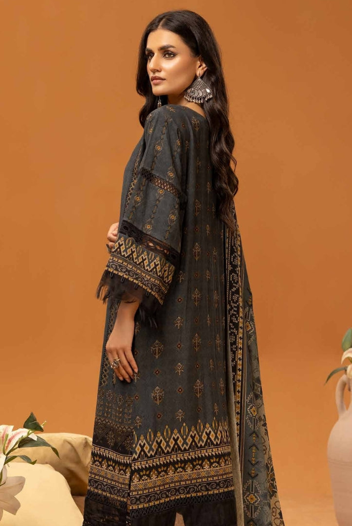 3 Piece Stitched Digital Printed Suits Collection From Roop By Johra - 10