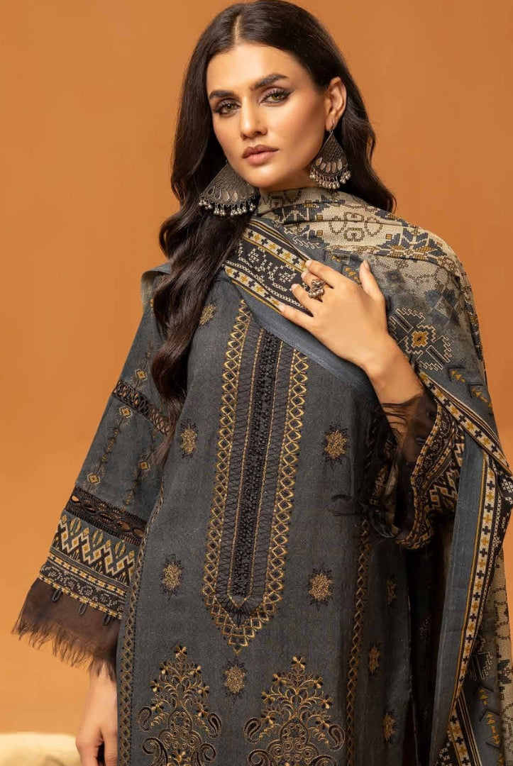 3 Piece Stitched Digital Printed Suits Collection From Roop By Johra - 10