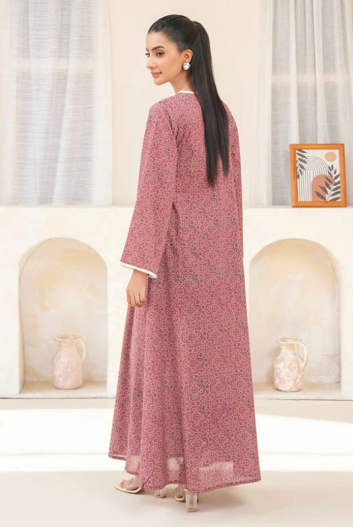 2 Pc Stitched Printed Lawn Suit By Limelight Summer Collection - 10