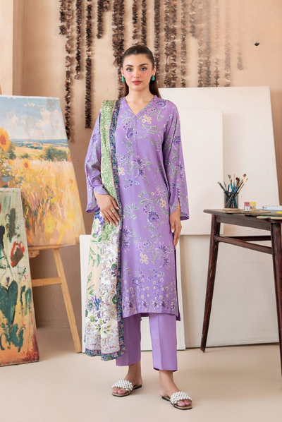 malhar linen collection 3 piece suit "Malhar Linen Collection 3 Piece Stitched Suit" GJ COLLECTIONS