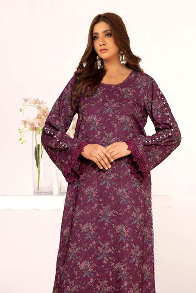 2 Piece Stitched Printed Winter Suits Collection From Inaaya By Johra - 11
