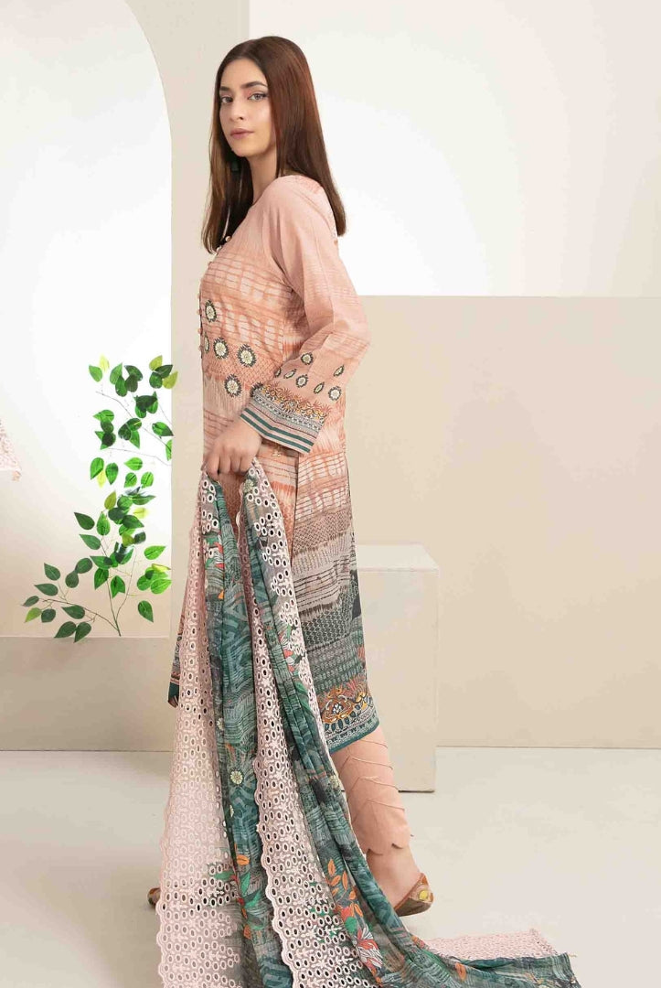 3Piece Stitched Suit By Tawakkal Raina - 11