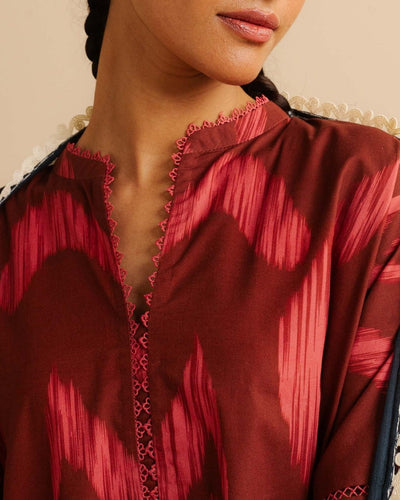 Coco Prints Drop Two By Zara Shahjahan 3 Piece Stitched Suit - 11