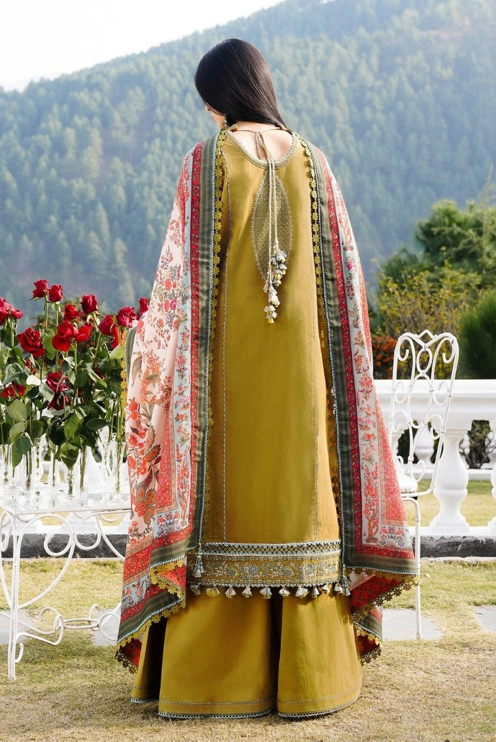 3 Piece Stitched Luxury Winter Shawl Suits Collection'24 By Hussain Rehar - SEHR