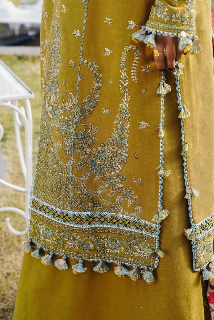 3 Piece Stitched Luxury Winter Shawl Suits Collection'24 By Hussain Rehar - SEHR