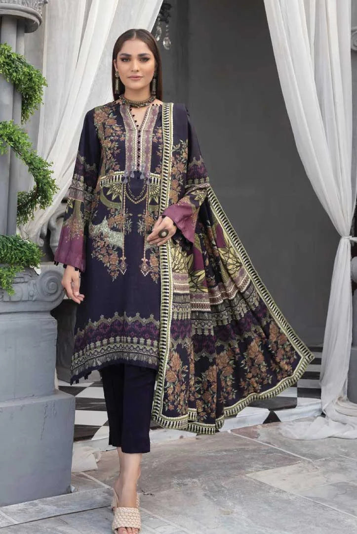 Insha Johra 3 Piece Stitched Suit – 01