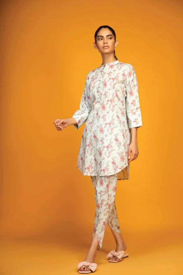 Sahar Print Edit 2 Piece Stitched Suit - 01