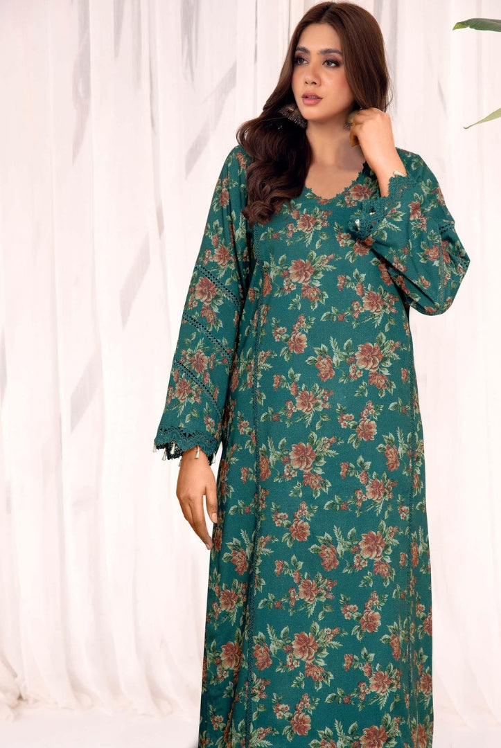 2 Piece Stitched Printed Winter Suits Collection From Inaaya By Johra - 13