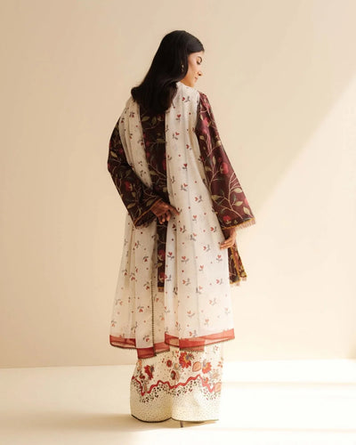 Coco Prints Drop Two By Zara Shahjahan 3 Piece Stitched Suit - 13