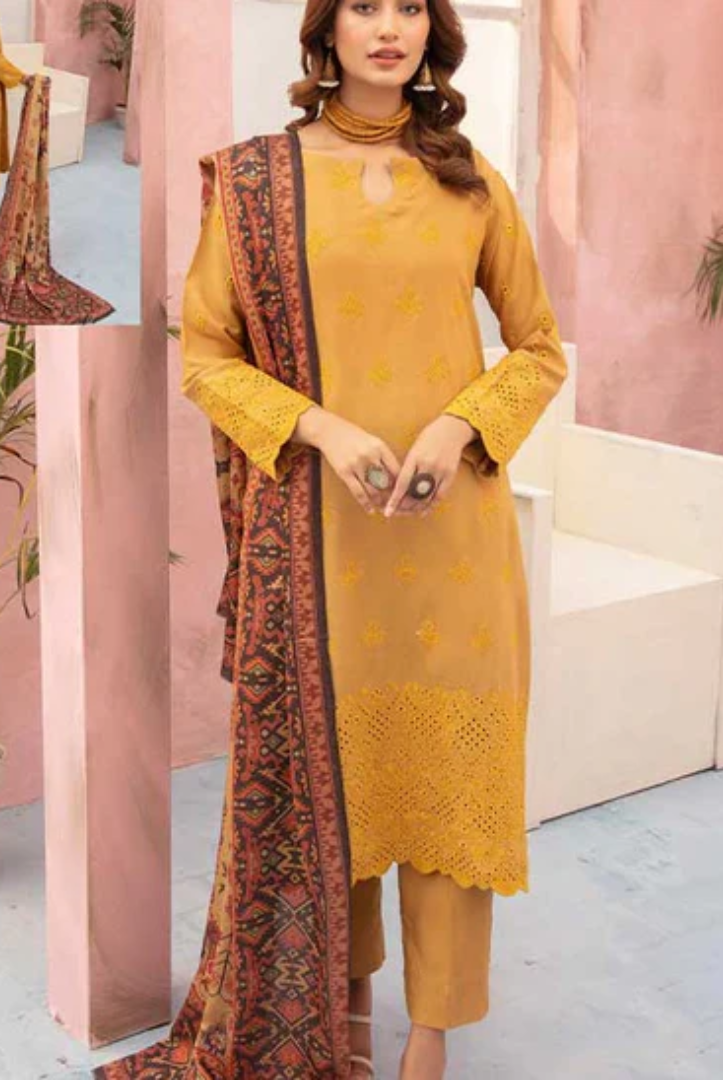 Zarqa Johra 3 Piece Stitched Suit – 02