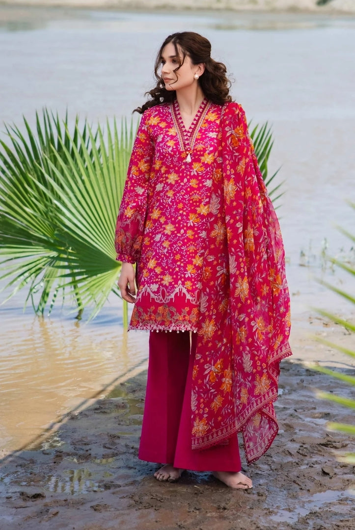 3 Piece Stitched Embroidered Suit By Ravi Kinare Collection From M.Basics By Maria.B - 14