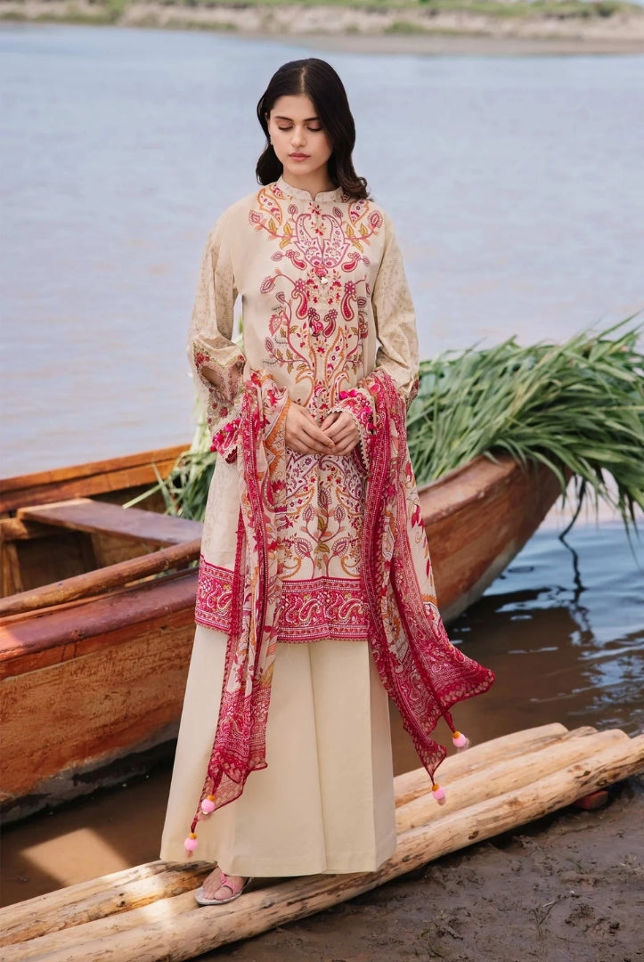 3 Piece Stitched Embroidered Suit By Ravi Kinare Collection From M.Basics By Maria.B - 15