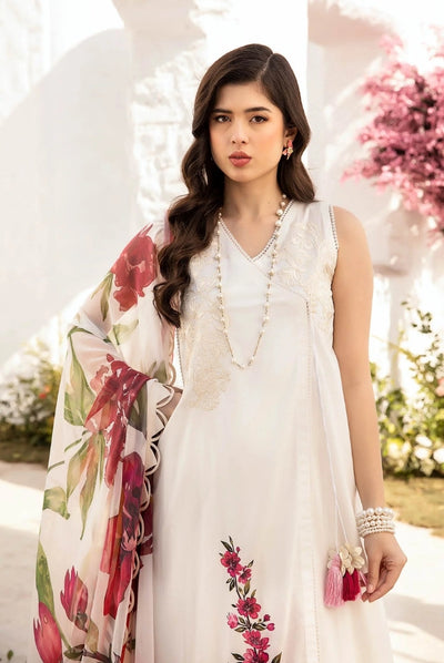 3 Piece Stitched Embroidered Suit From M.Basics By Maria.B Lawn Vol'1 Collection - 15
