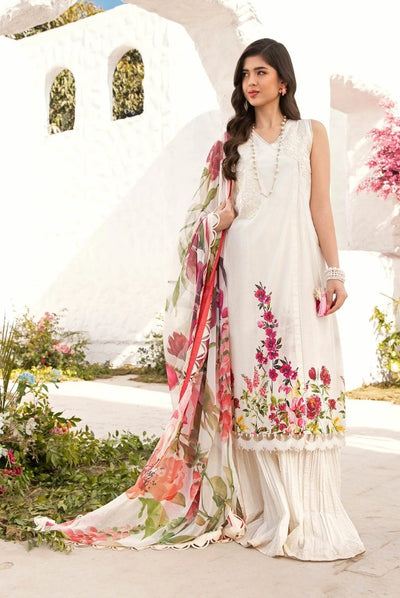 3 Piece Stitched Embroidered Suit From M.Basics By Maria.B Lawn Vol'1 Collection - 15