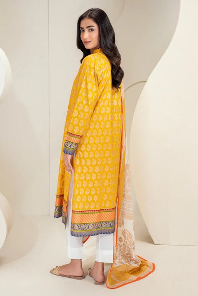 3 Pc Stitched Printed Lawn Suit By Limelight Summer Collection - 15