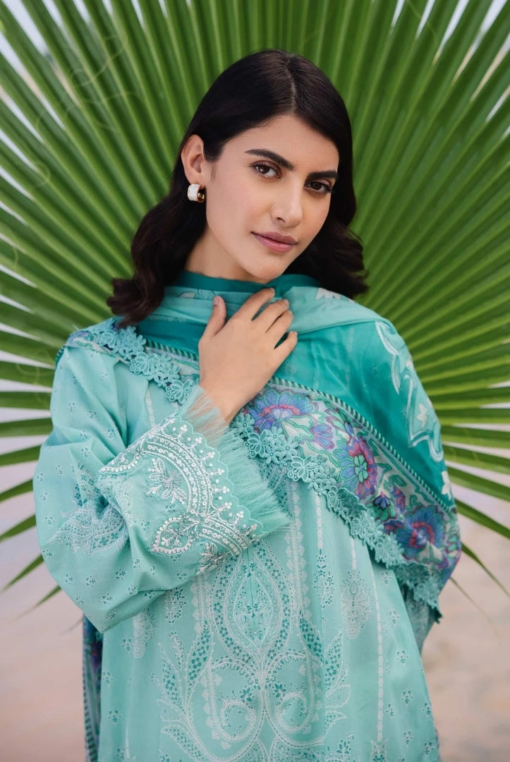 3 Piece Stitched Embroidered Suit By Ravi Kinare Collection From M.Basics By Maria.B - 16