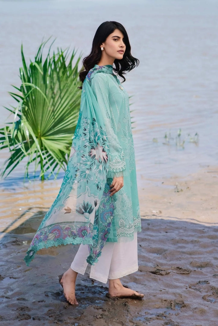 3 Piece Stitched Embroidered Suit By Ravi Kinare Collection From M.Basics By Maria.B - 16