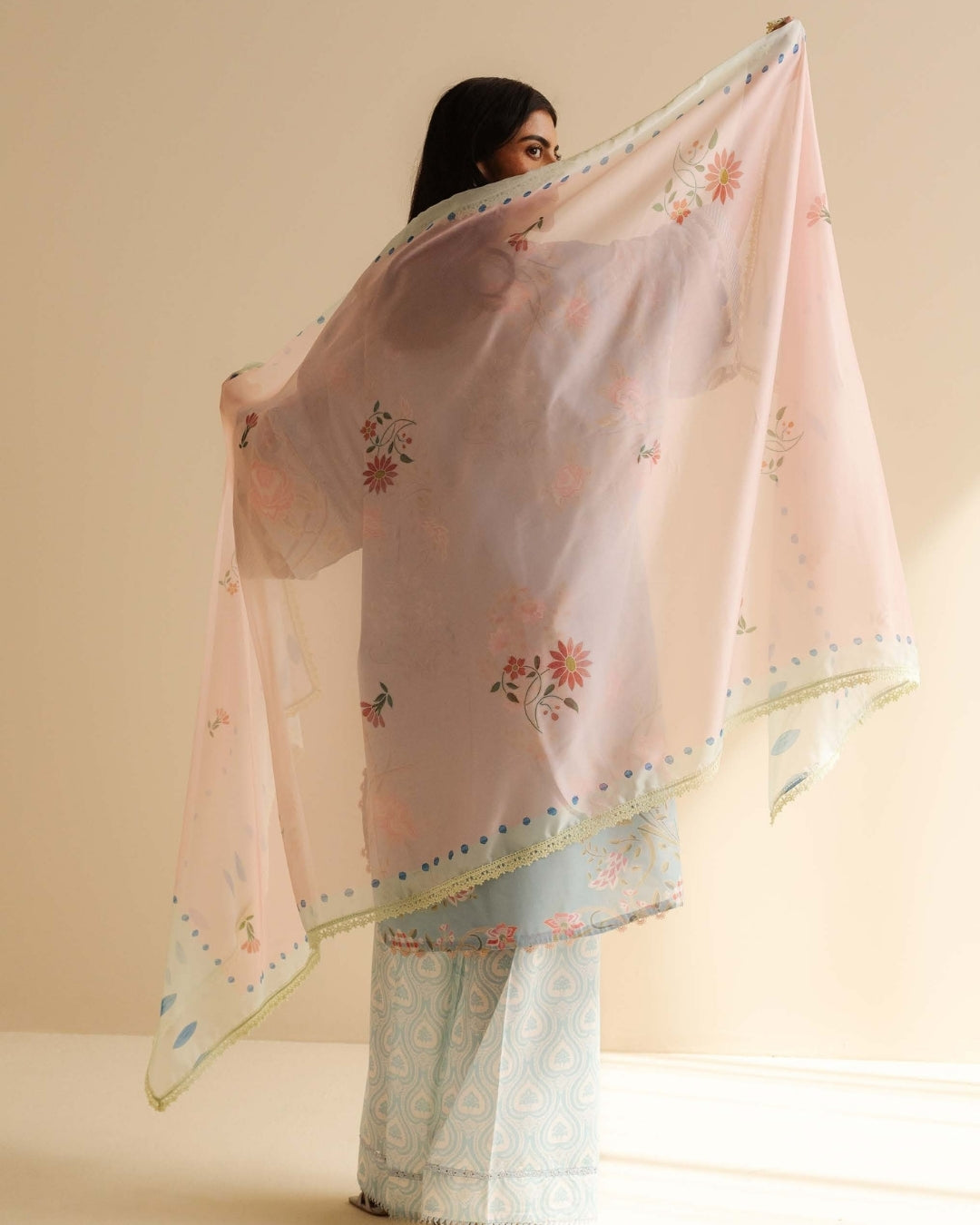 Coco Prints Drop Two By Zara Shahjahan 3 Piece Stitched Suit - 16