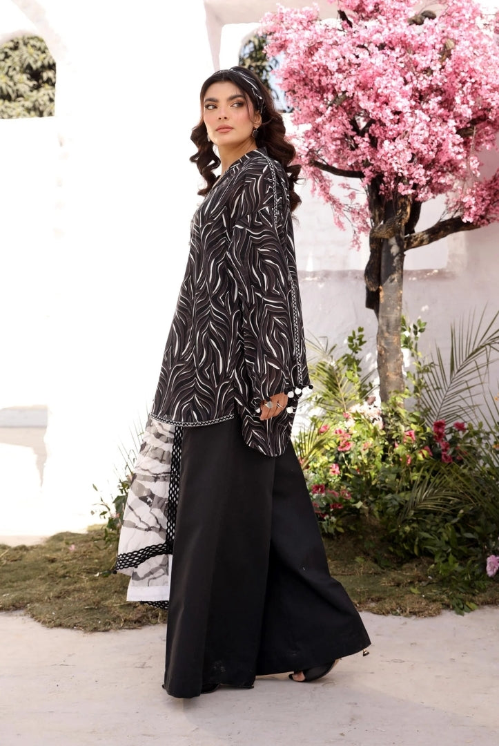 3 Piece Stitched Embroidered Suit From M.Basics By Maria.B Lawn Vol'1 Collection - 16