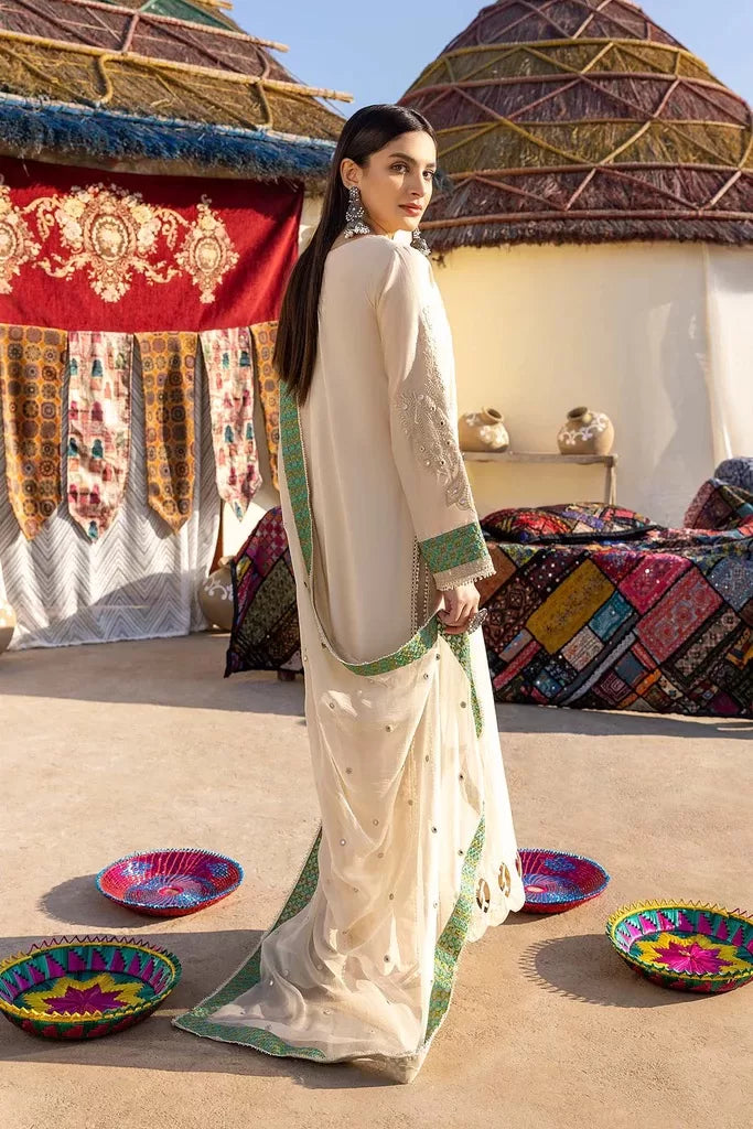 Reem By Charizma 3 Piece Stitched Suit - 06