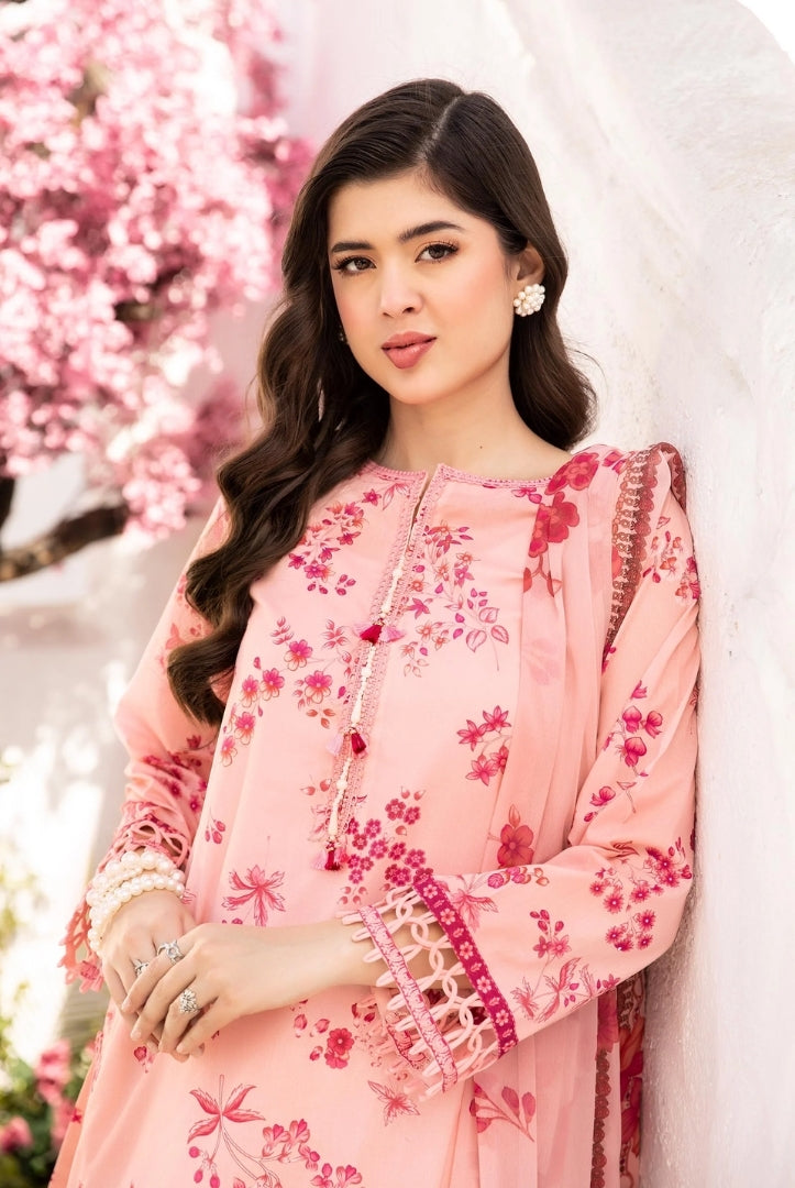 3 Piece Stitched Embroidered Suit From M.Basics By Maria.B Lawn Vol'1 Collection - 17