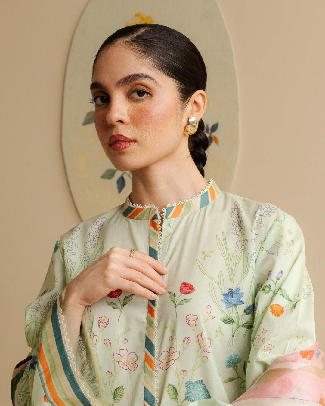 Coco Prints Drop Two By Zara Shahjahan 3 Piece Stitched Suit - 17