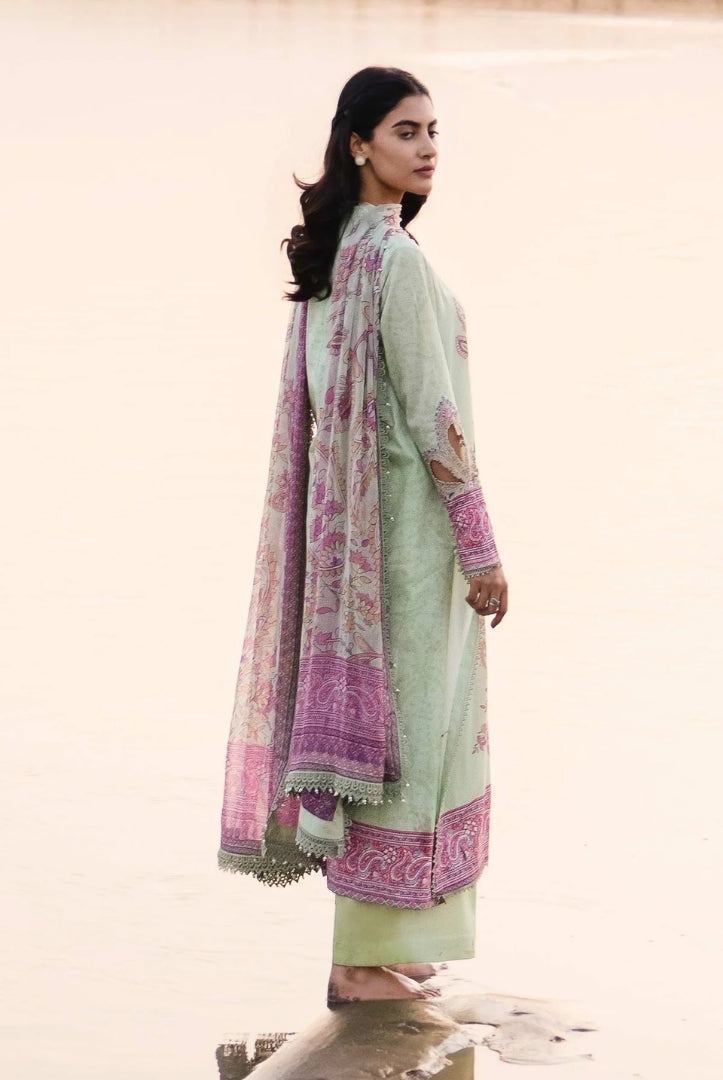 3 Piece Stitched Embroidered Suit By Ravi Kinare Collection From M.Basics By Maria.B - 17