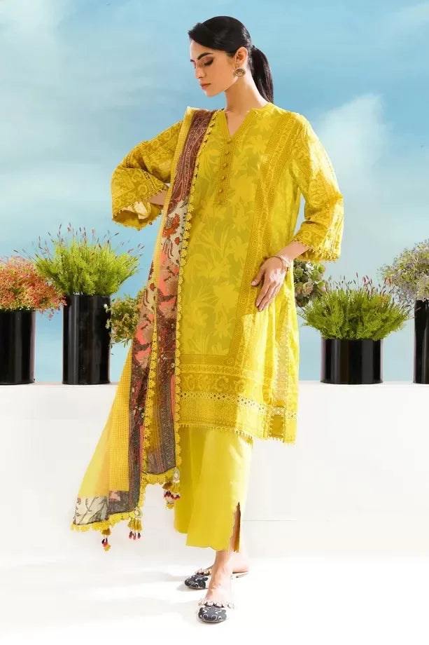 3 Piece Stitched Suit By Sana Safinaz Mahay - 09