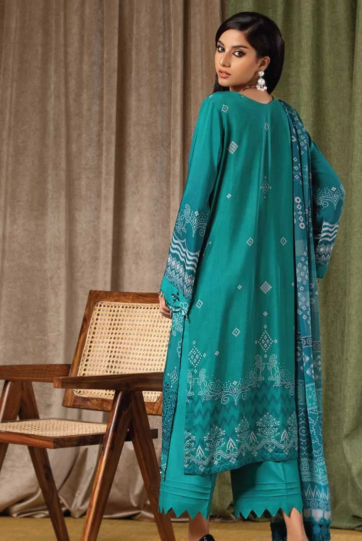 3 Piece Embroidered Chikankari Stitched Suits from Aafreen By Riaz Arts - 03