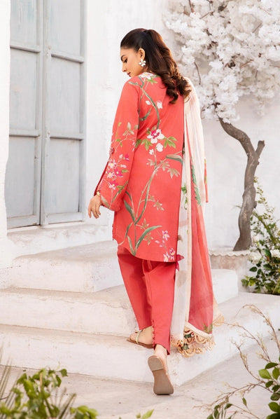 3 Piece Stitched Embroidered Suit From M.Basics By Maria.B Lawn Vol'1 Collection - 18
