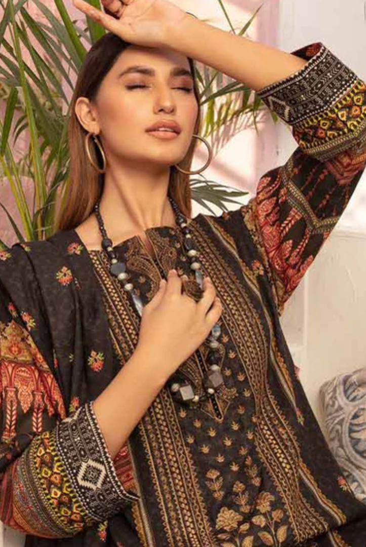 Zarqa Johra 3 Piece Stitched Suit – 06