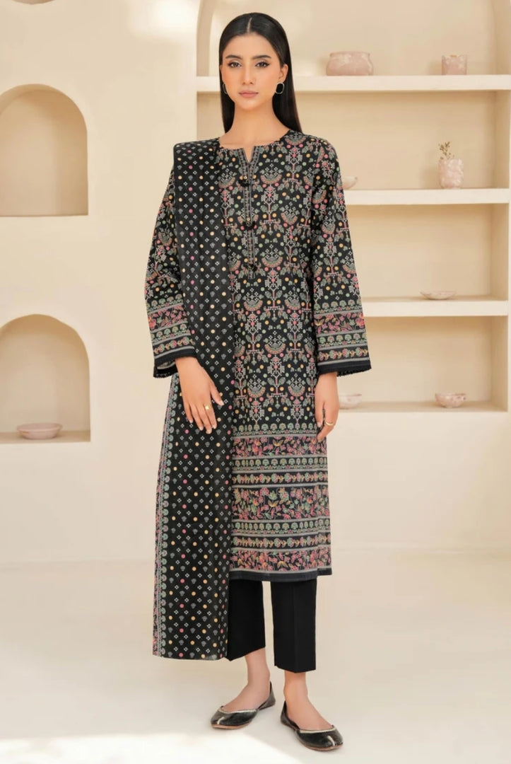 3 Pc Stitched Printed Lawn Suit By Limelight Summer Collection - 19