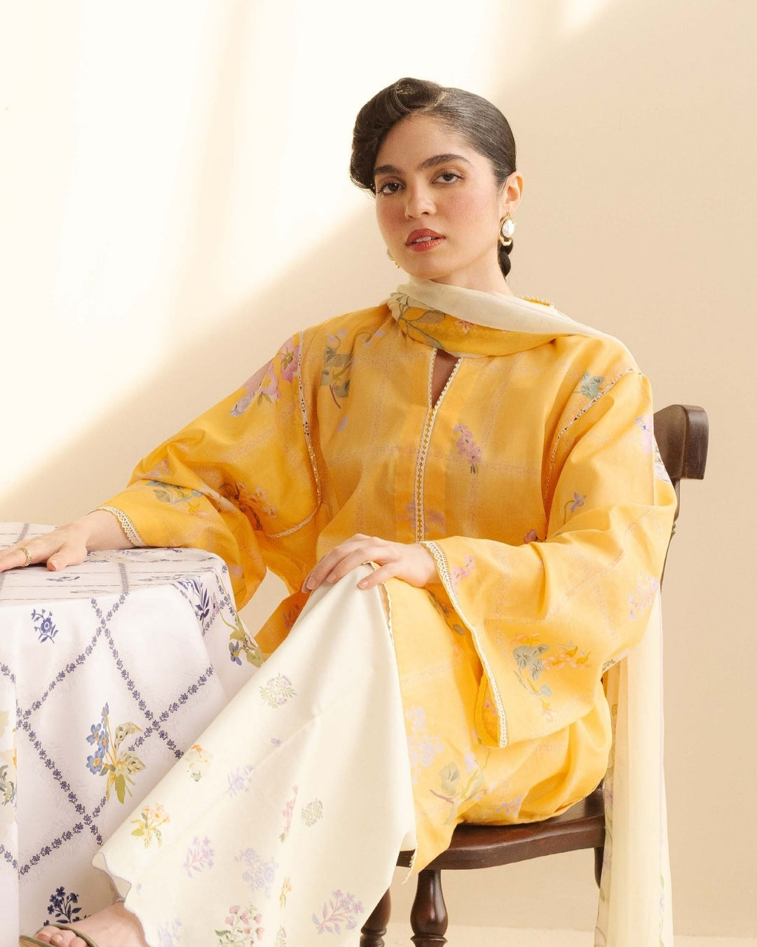 Coco Prints Drop Two By Zara Shahjahan 3 Piece Stitched Suit - 19