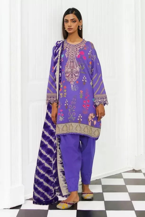 3 Piece Stitched Suit By Sana Safinaz Mahay - 01
