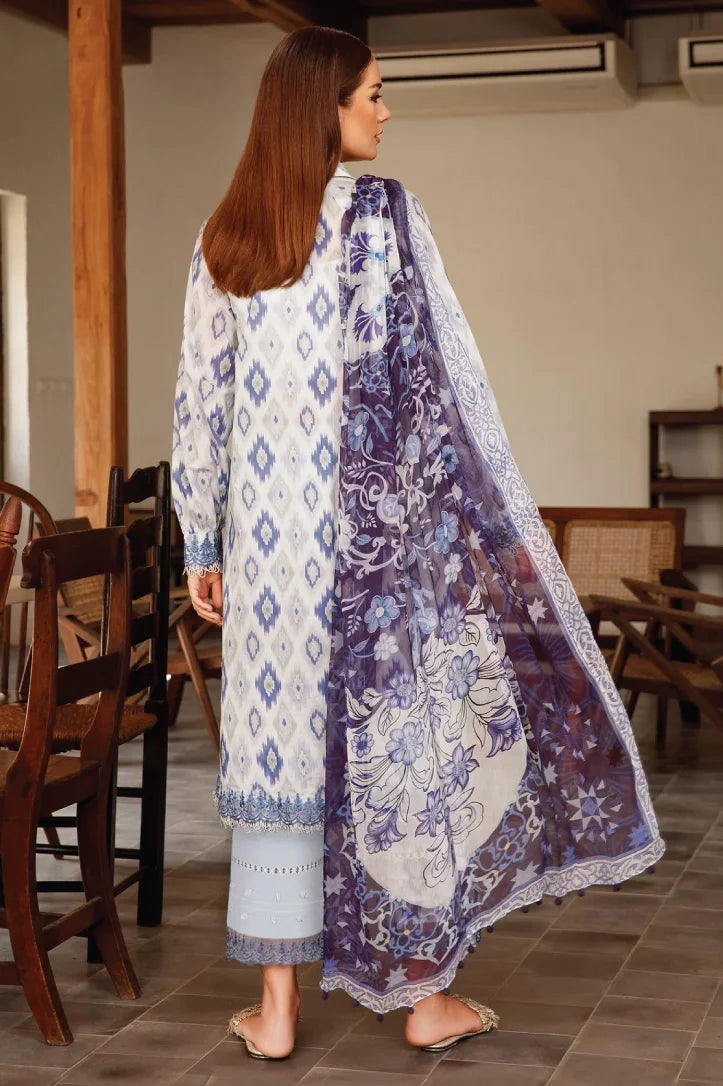 3 Piece Stitched Suit By M.Basics - 15