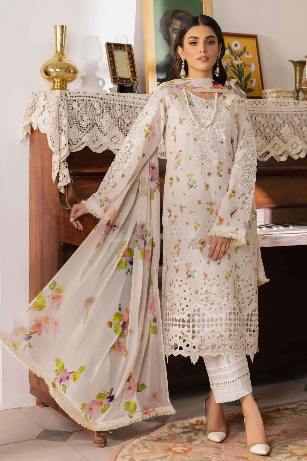 Dastaan By Iznik 3 Piece Stitched Suit - RAINA