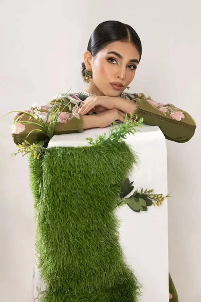 Aleyna By Asifa & Nabeel 3 Piece Stitched Suit - 15