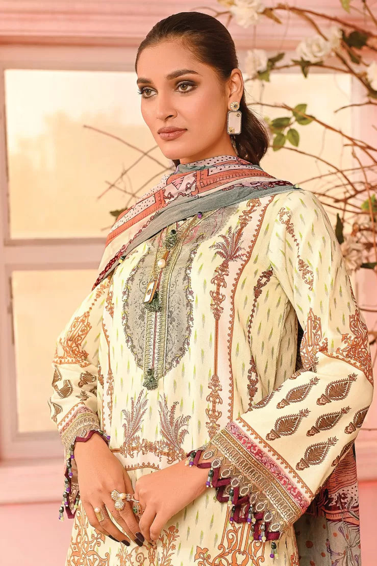 3Piece Stitched Suit By Viva Anaya - LILA