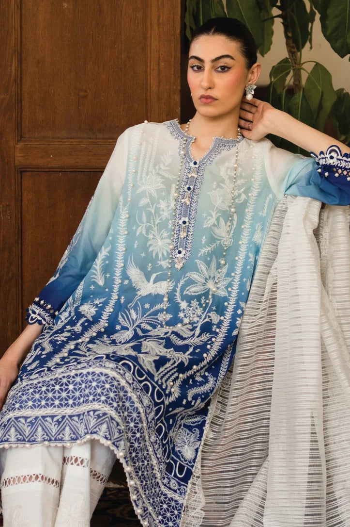 Muzlin By Sana Safinaz 3 Piece Stitched Suit - 13